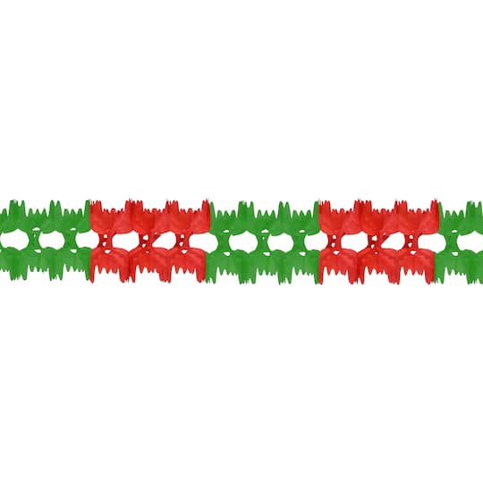 Beistle 14.5ft. Red & Green Pageant Garlands, 2ct.